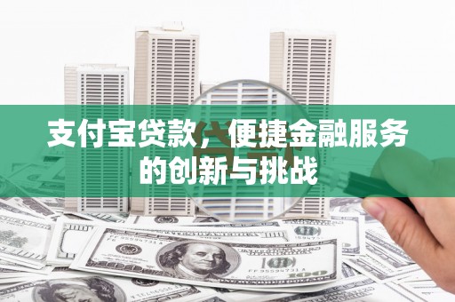 东明支付宝贷款，便捷金融服务的创新与挑战