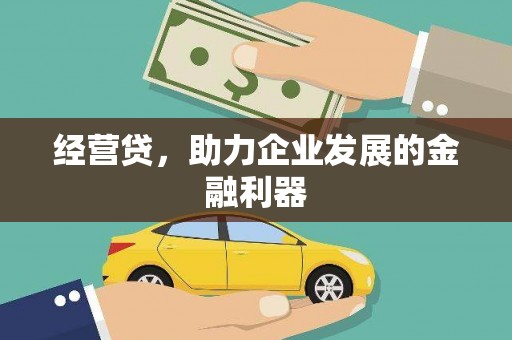 东明经营贷，助力企业发展的金融利器