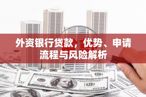 东明外资银行贷款，优势、申请流程与风险解析