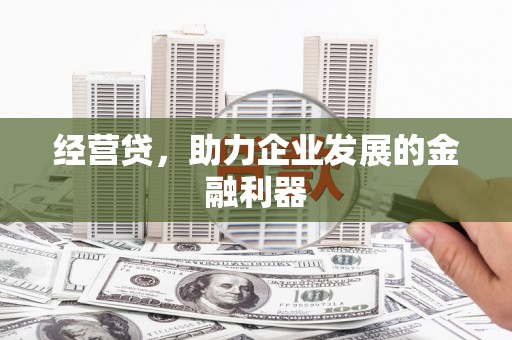 东明经营贷，助力企业发展的金融利器