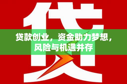 东明贷款创业，资金助力梦想，风险与机遇并存