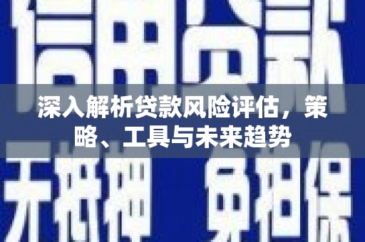 东明深入解析贷款风险评估，策略、工具与未来趋势