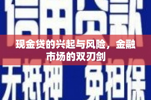 东明现金贷的兴起与风险，金融市场的双刃剑