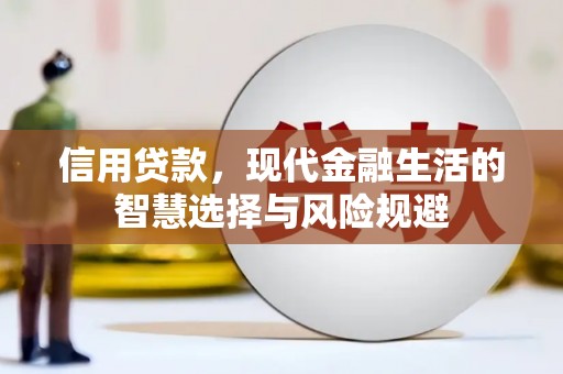 东明信用贷款，现代金融生活的智慧选择与风险规避