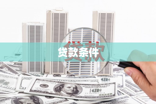 东明贷款条件