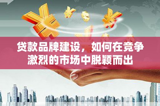 东明贷款品牌建设，如何在竞争激烈的市场中脱颖而出