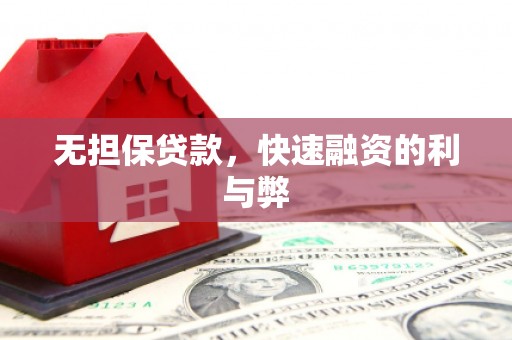 东明无担保贷款，快速融资的利与弊
