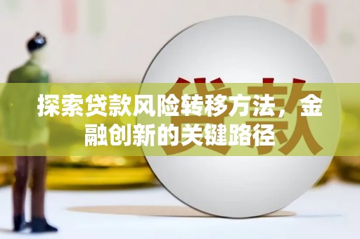 东明探索贷款风险转移方法，金融创新的关键路径