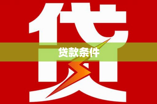 东明贷款条件