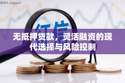 东明无抵押贷款，灵活融资的现代选择与风险控制