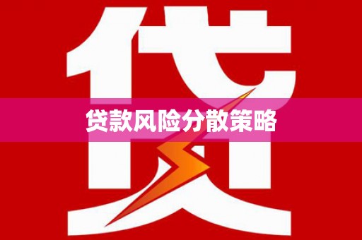 东明贷款风险分散策略