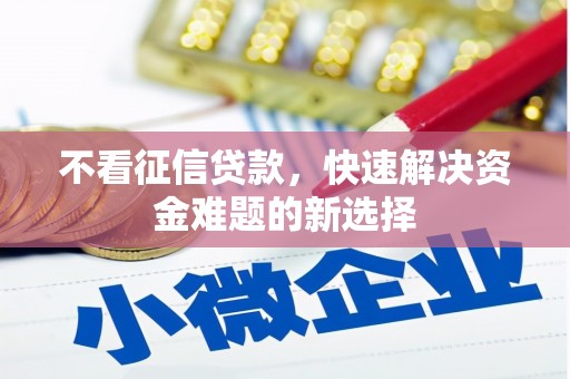 东明不看征信贷款，快速解决资金难题的新选择