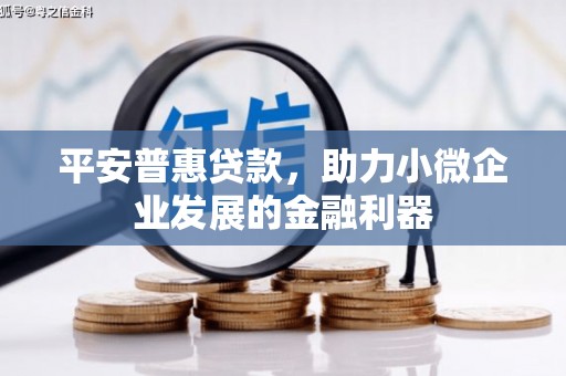 东明平安普惠贷款，助力小微企业发展的金融利器