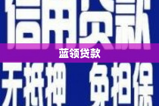 东明蓝领贷款