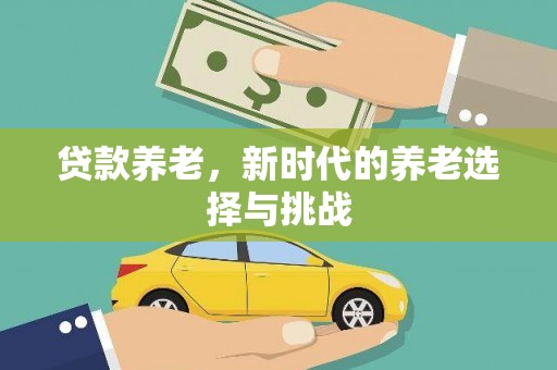 东明贷款养老，新时代的养老选择与挑战