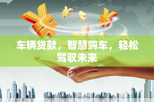 东明车辆贷款，智慧购车，轻松驾驭未来