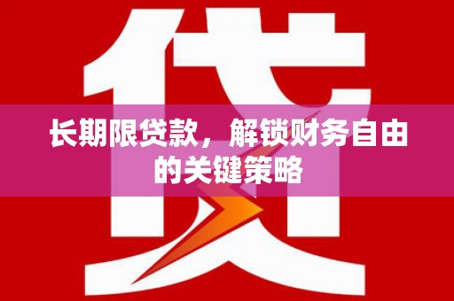 东明长期限贷款，解锁财务自由的关键策略
