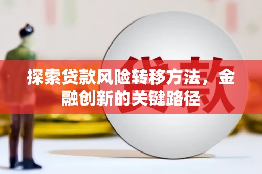 东明探索贷款风险转移方法，金融创新的关键路径