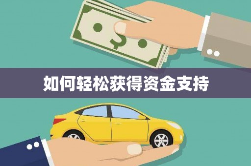 东明如何轻松获得资金支持