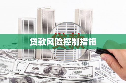 东明贷款风险控制措施