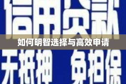 东明如何明智选择与高效申请