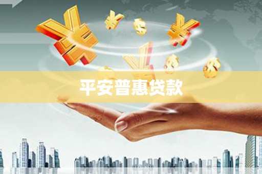 东明平安普惠贷款