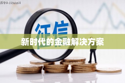东明新时代的金融解决方案